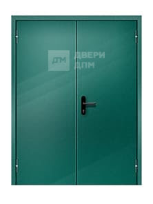 Глухая ДПМ-02 EI-60 противопожарная дверь двупольная герметичная